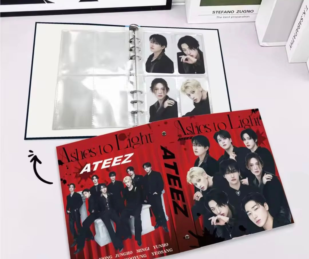 Ateez Binder organizador