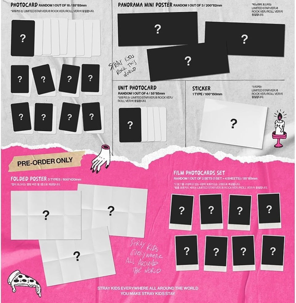 Straykids álbum negro original