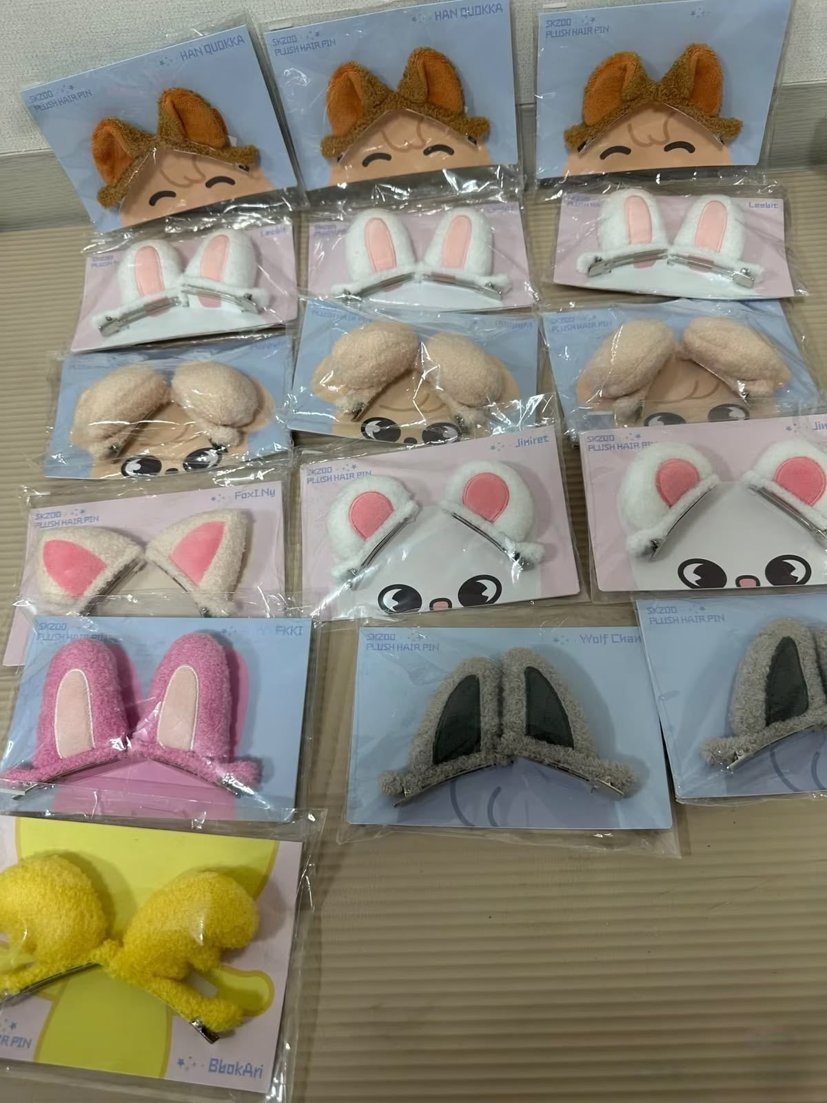Skzoo little house official plush Hair pin