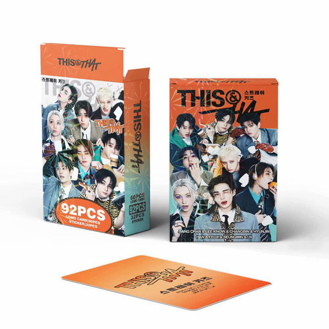 Straykids caja de lomo Card This that