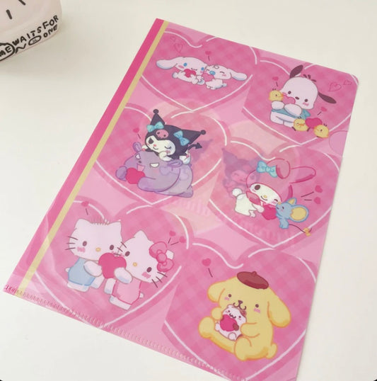 Sanrio Folder Heart