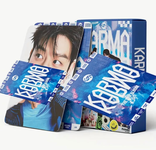 Straykids karma caja de lomo cards 55 pieces