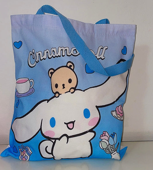 Cinnamoroll tote bags