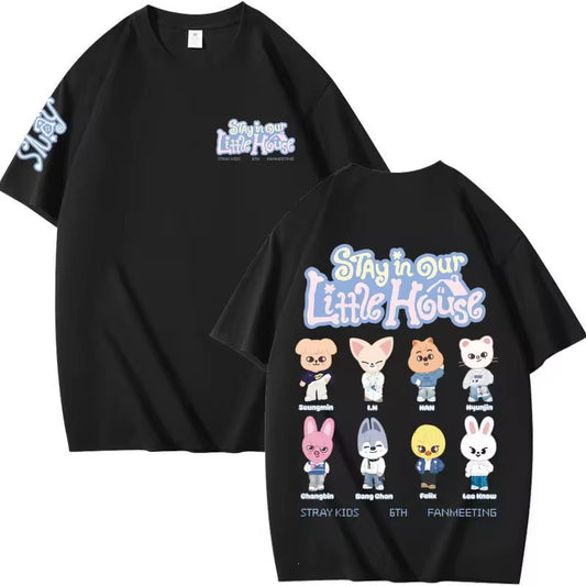 Pre orden Straykids camisa little house No original ) (exelente calidad )