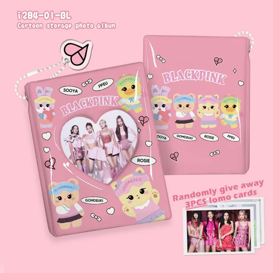 Black pink album incluye 3 lomo cards