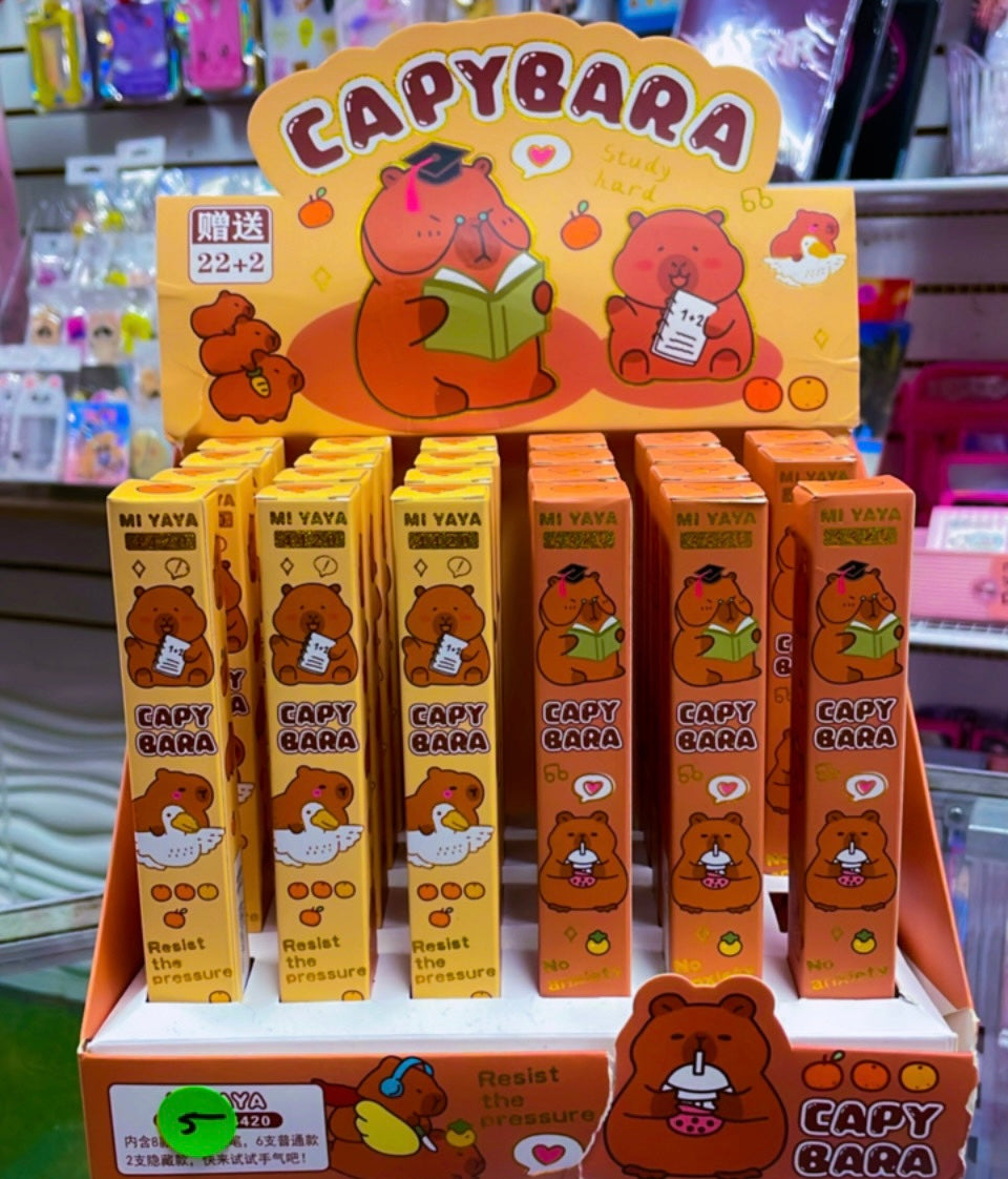 Capy bara Bolígrafos sorpresas