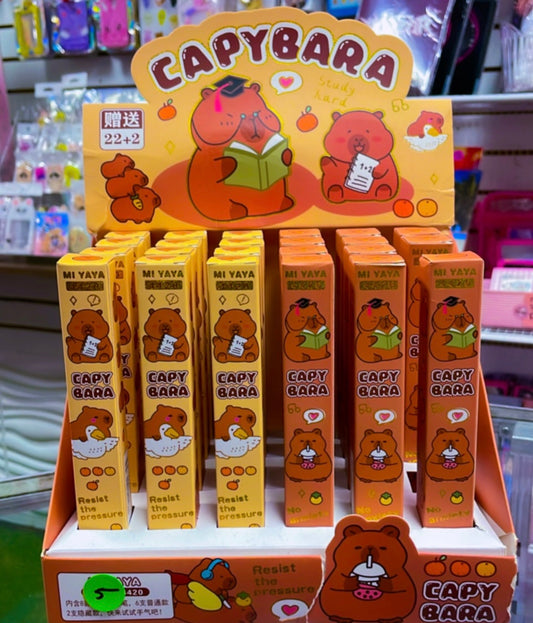 Capy bara Bolígrafos sorpresas