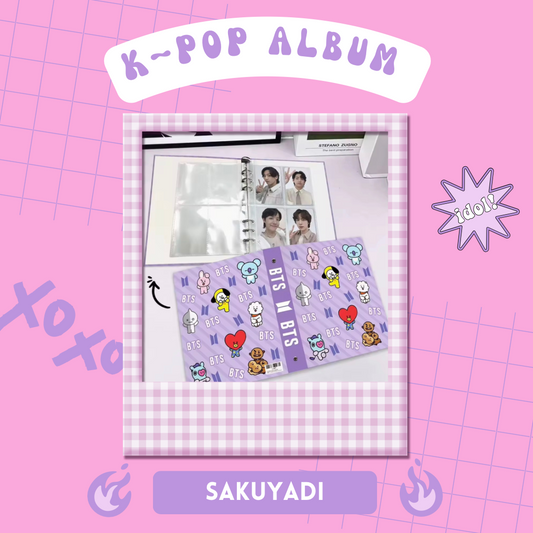 BTS Binder organizador