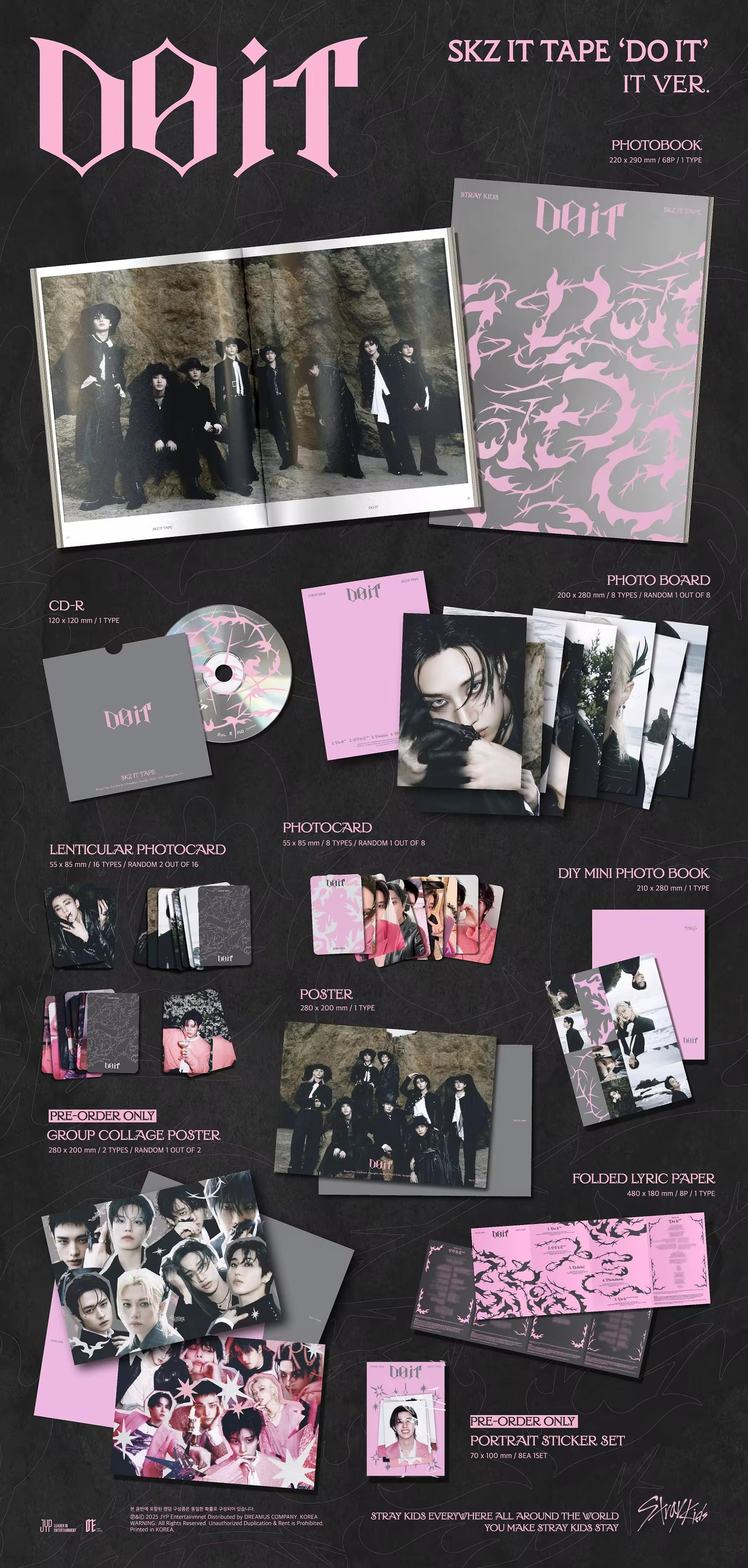Straykids Doit álbum original