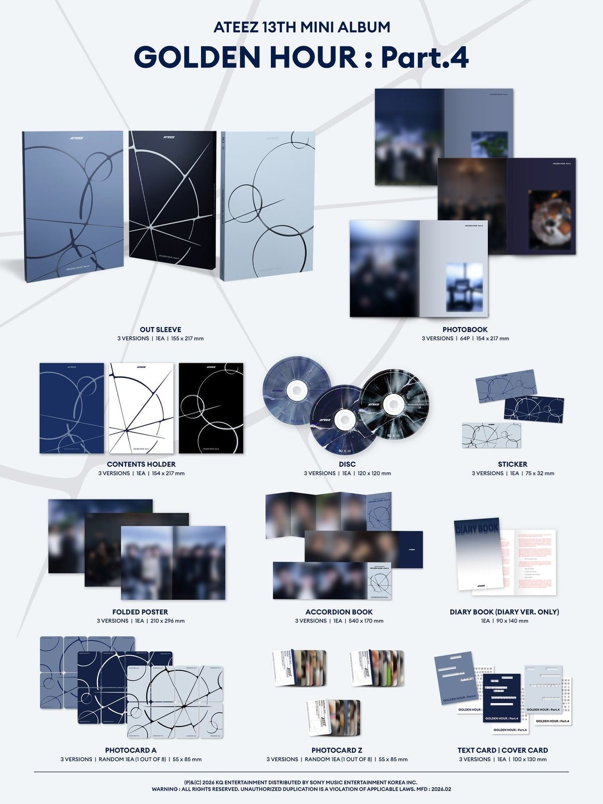Ateez álbum original