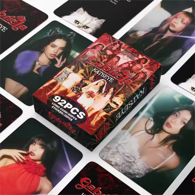 Katseye Gabriela caja de lomo cards 92 pcs