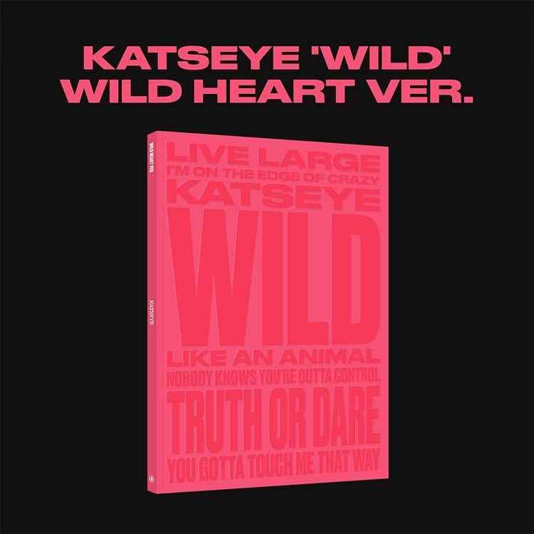 Katseye álbum pre orden wild Heart ver